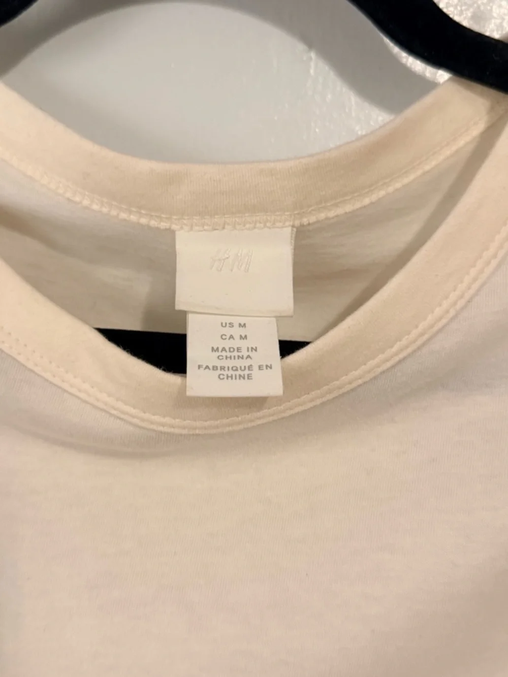 H&M Ivory Puff Sleeve Tee - Picture 5 of 7